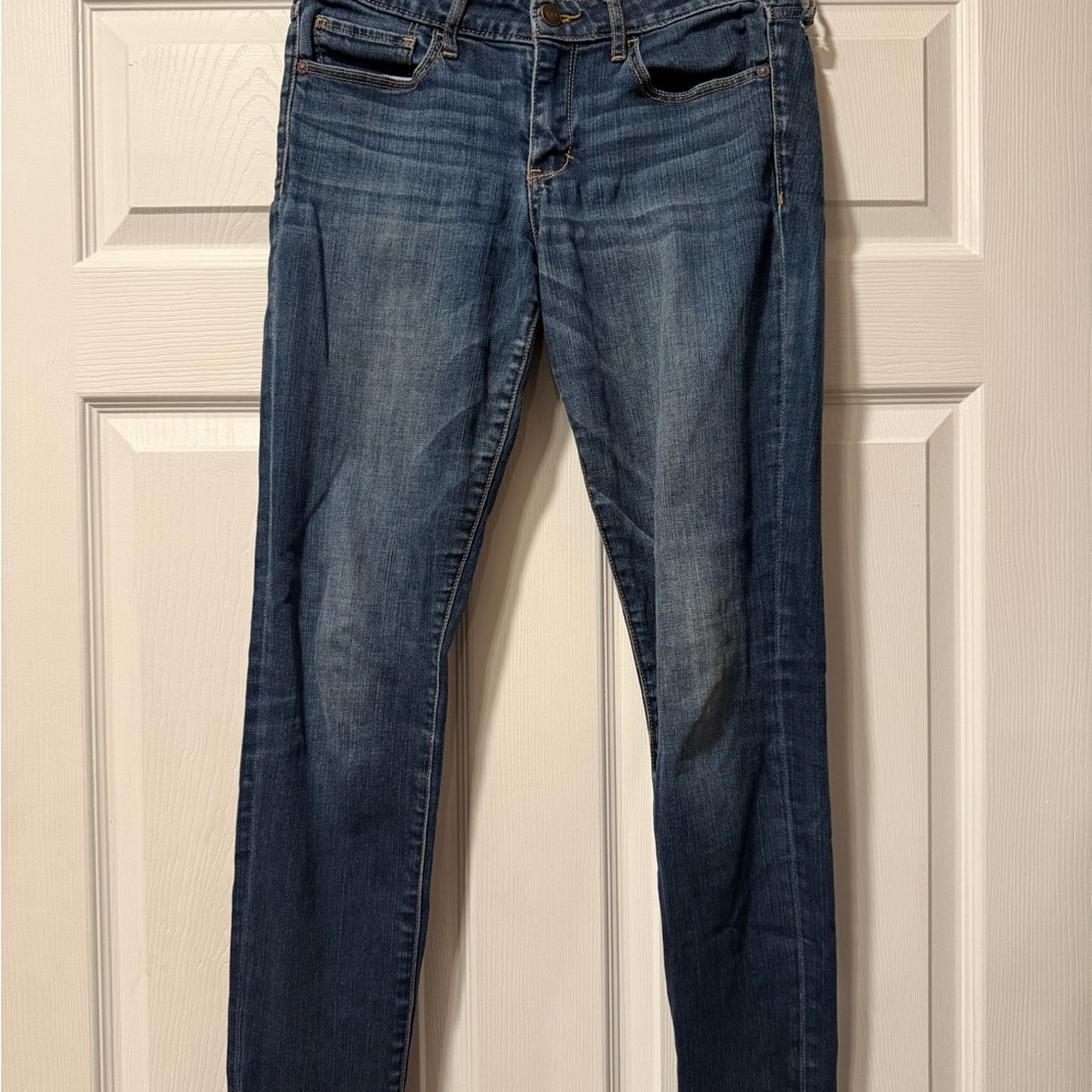 Abercrombie & Fitch Blue Skinny Jeans with Tapered Fit